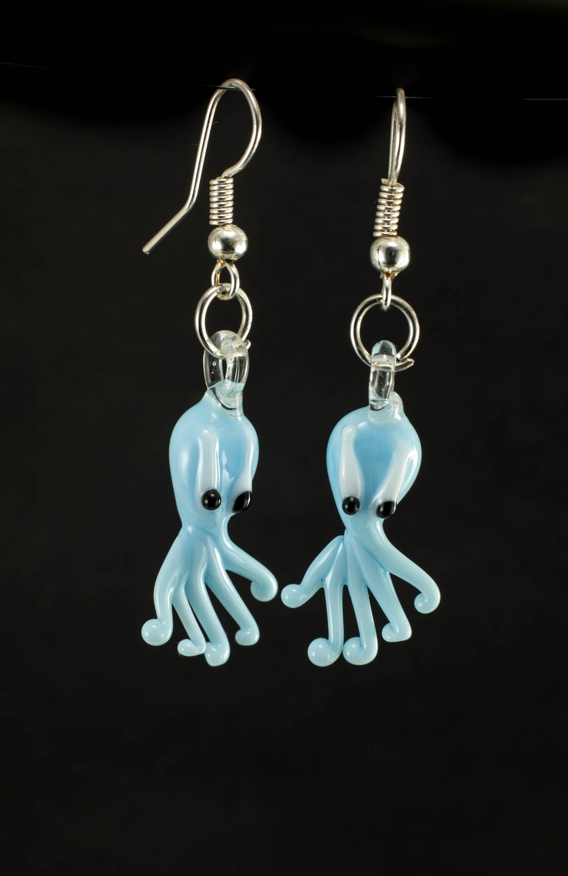 Naušnice Hobotnice neboplava pastel